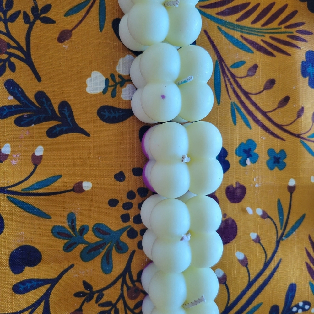 Small bubble candle sale!
